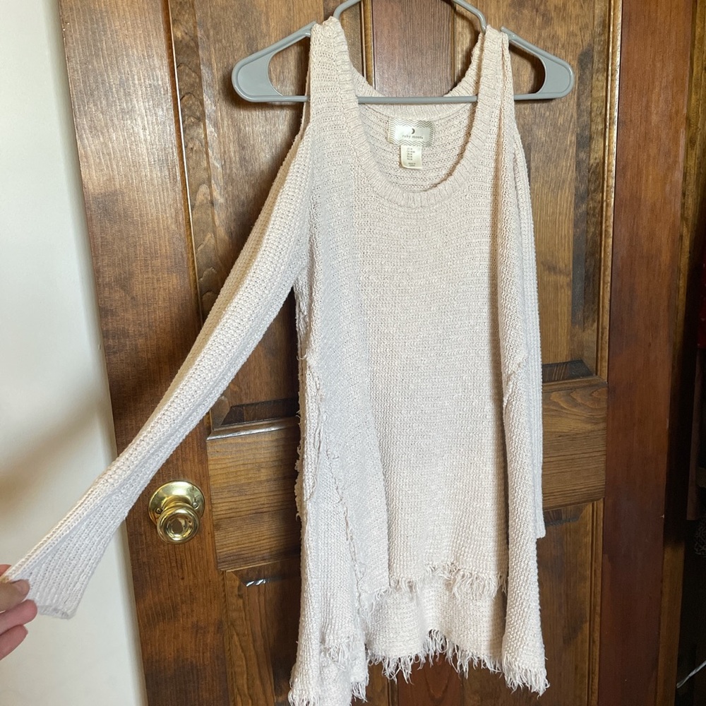 anthropologie “ruby moon” sweater